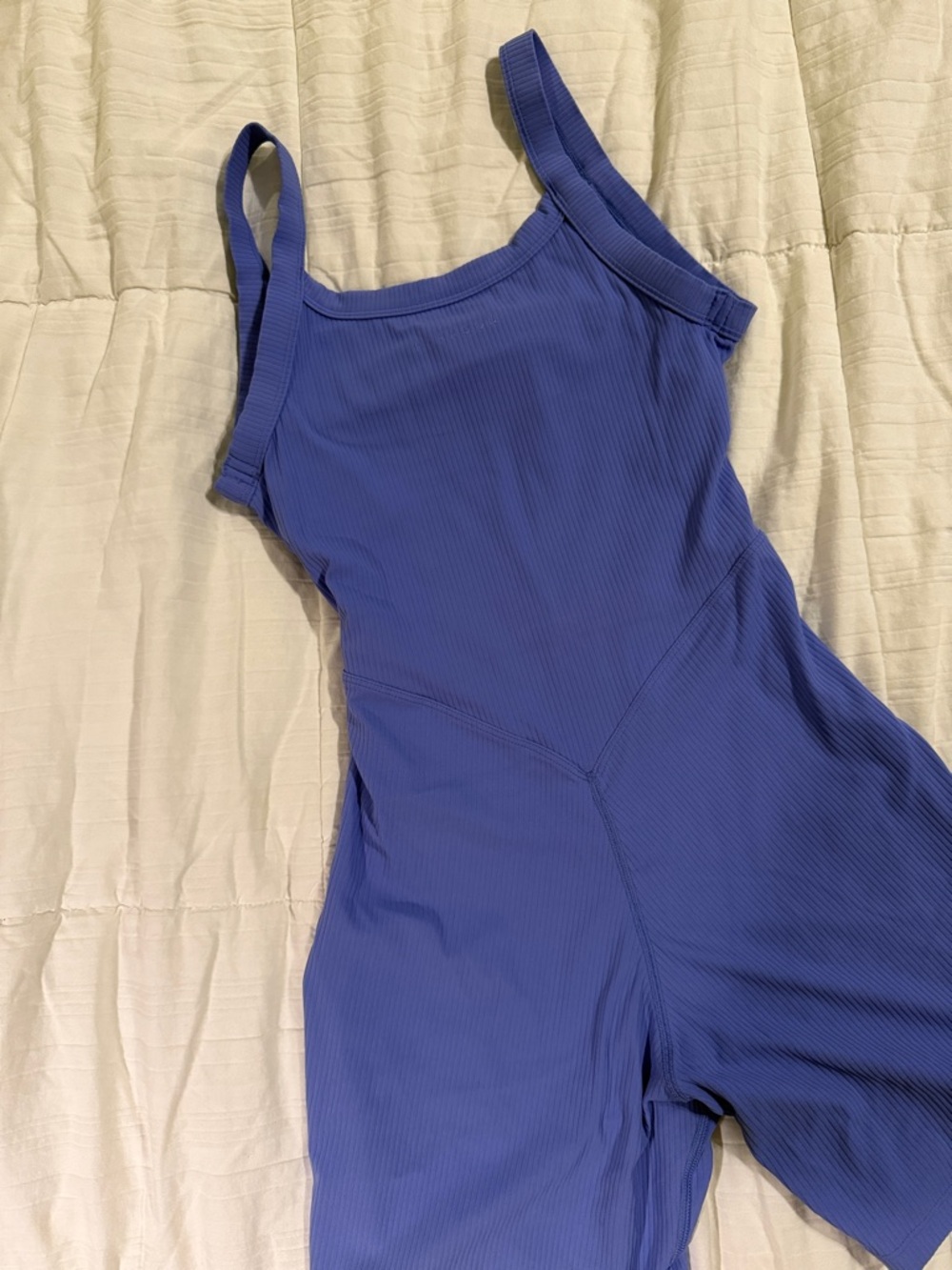 Paragon one piece workout wear in Periwinkle Blue